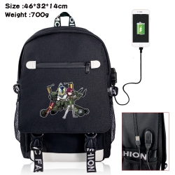 EVA USB backpack cartoon print...