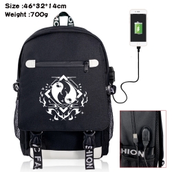 Genshin Impact USB backpack ca...