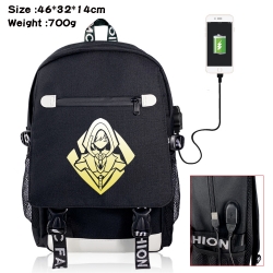 Genshin Impact USB backpack ca...