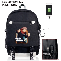 Jujutsu Kaisen USB backpack ca...