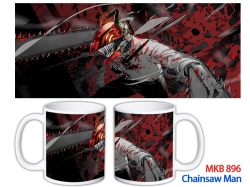 Chainsaw man Anime color print...
