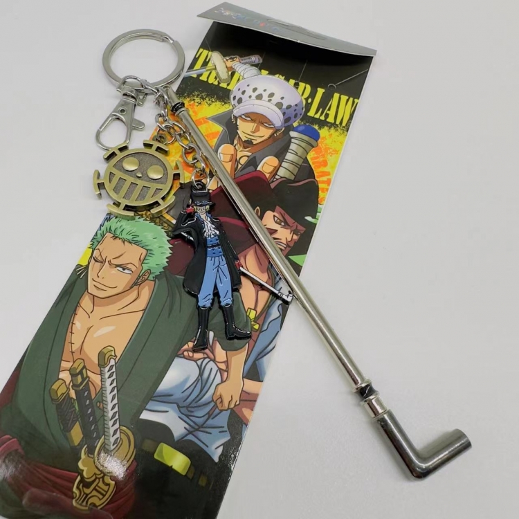 One Piece Animation cartoon 3 pendant key chain pendant 5247