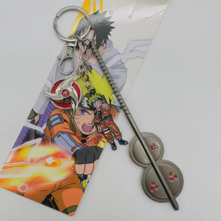 Naruto Animation cartoon 3 pendant key chain pendant5509