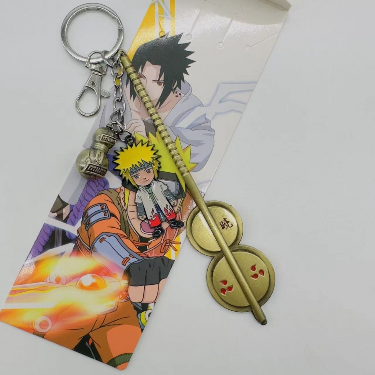 Naruto Animation cartoon 3 pendant key chain pendant 5512