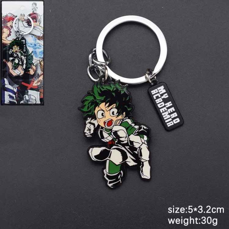 My Hero Academia Anime cartoon skewers Key Chain school bag pendant price for 5 pcs