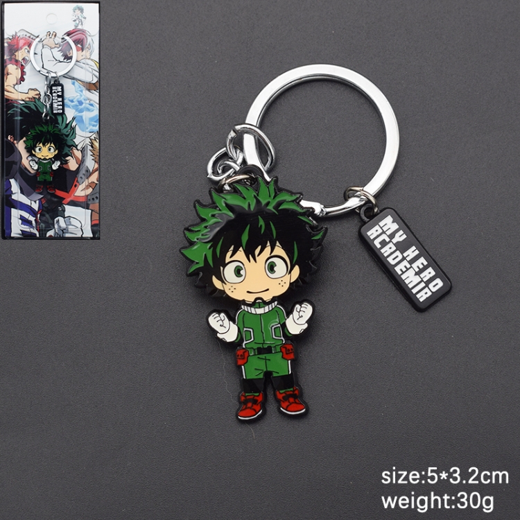 My Hero Academia Anime cartoon skewers Key Chain school bag pendant price for 5 pcs