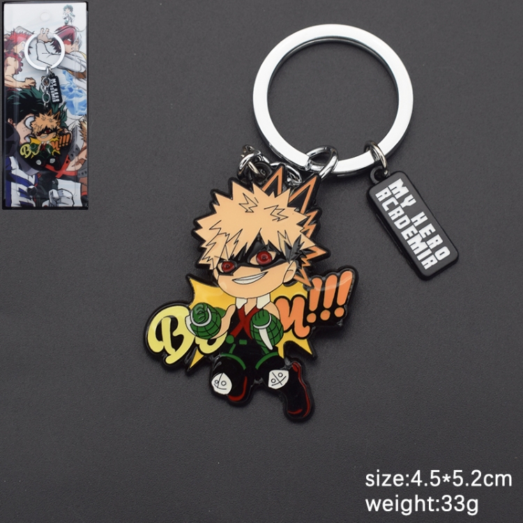 My Hero Academia Anime cartoon skewers Key Chain school bag pendant price for 5 pcs