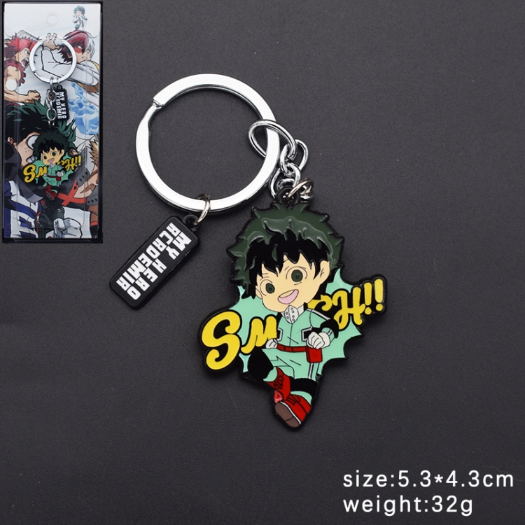 My Hero Academia Anime cartoon skewers Key Chain school bag pendant price for 5 pcs