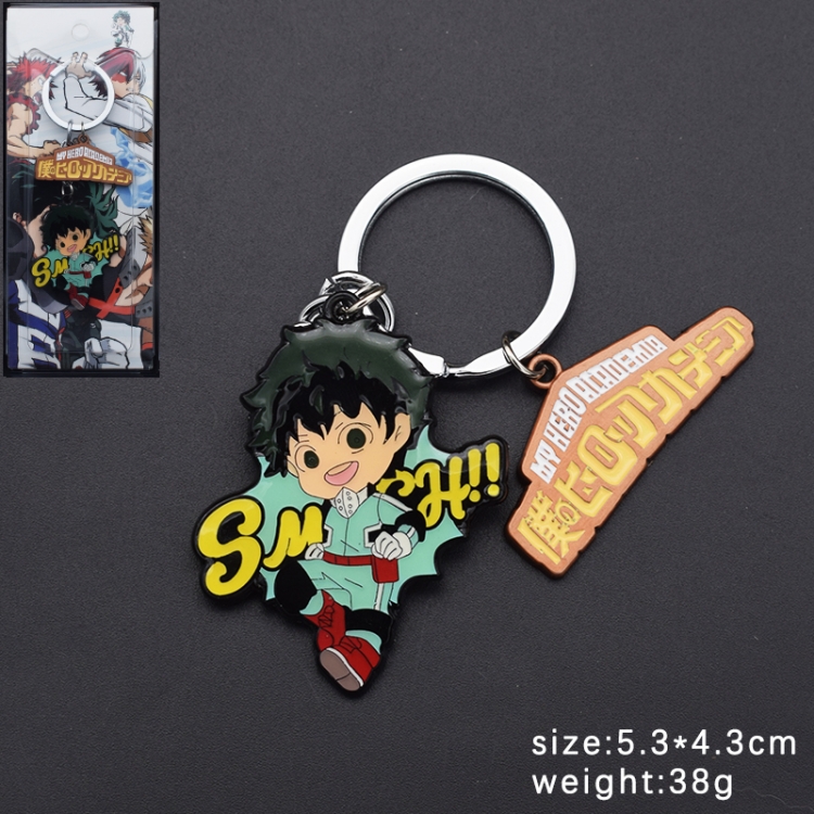 My Hero Academia Animation cartoon series burning key chain schoolbag pendant