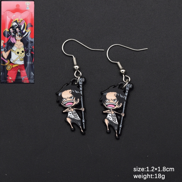 One Piece Anime Peripheral Earrings Pendant Jewelry price for 5 pcs