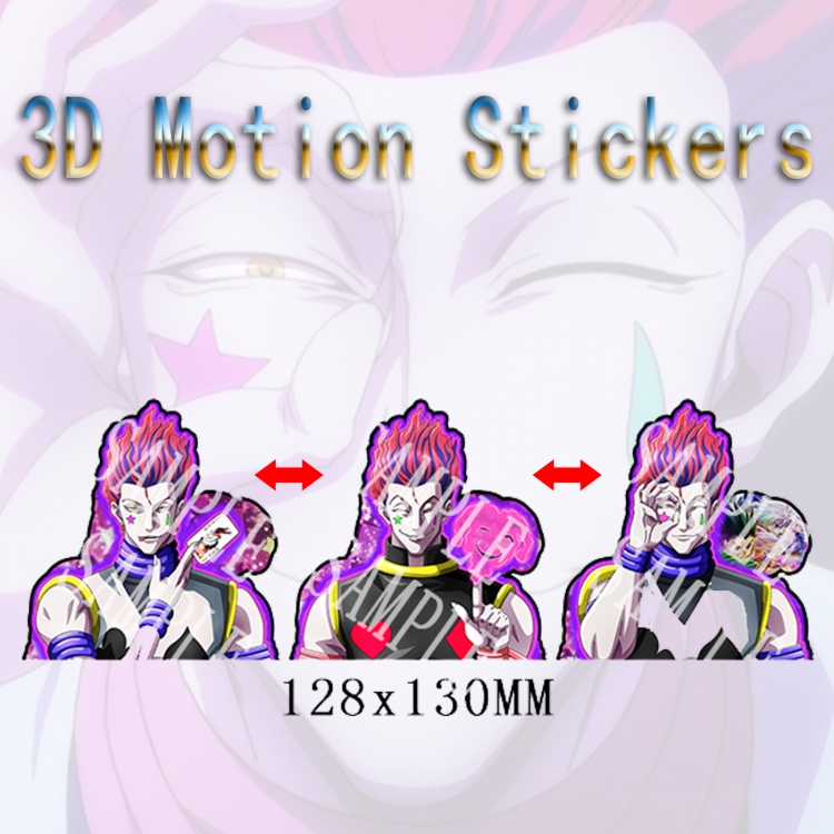 HunterXHunter 3D HD variable map car computer animation stickers price for 2 pcs