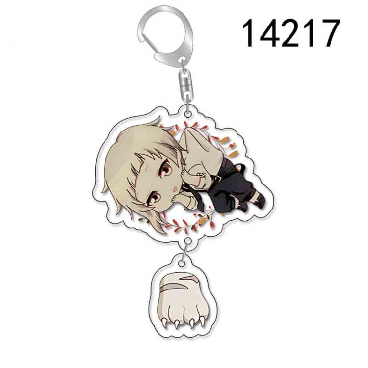 Bungo Stray Dogs Anime acrylic Pendant Key Chain  price for 5 pcs 14217