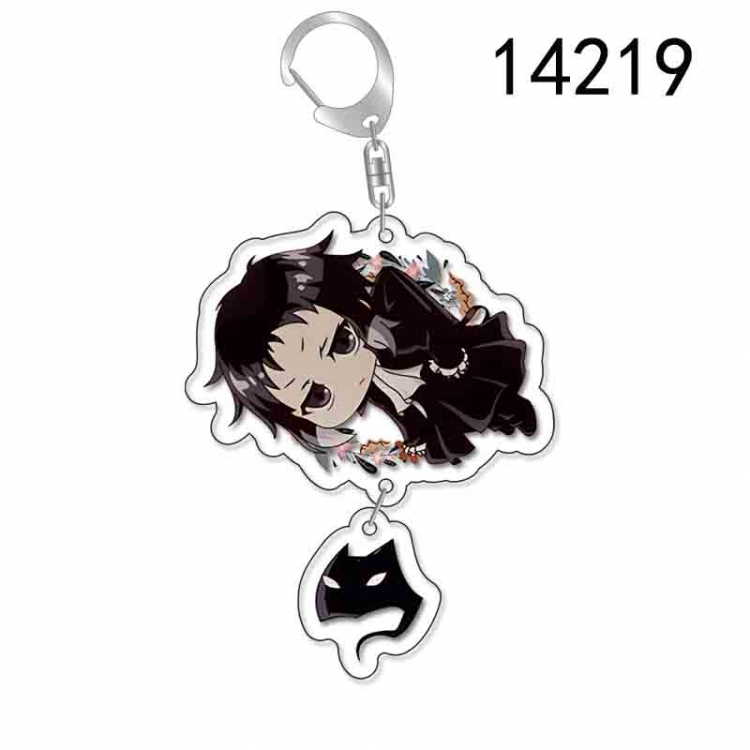 Bungo Stray Dogs Anime acrylic Pendant Key Chain  price for 5 pcs 14219