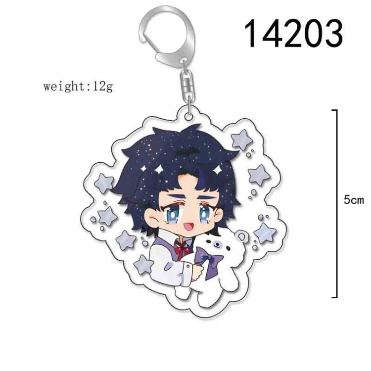 JoJos Bizarre Adventure Anime Acrylic Keychain Charm price for 5 pcs 14203