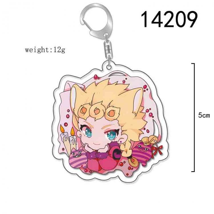 JoJos Bizarre Adventure Anime Acrylic Keychain Charm price for 5 pcs 14209