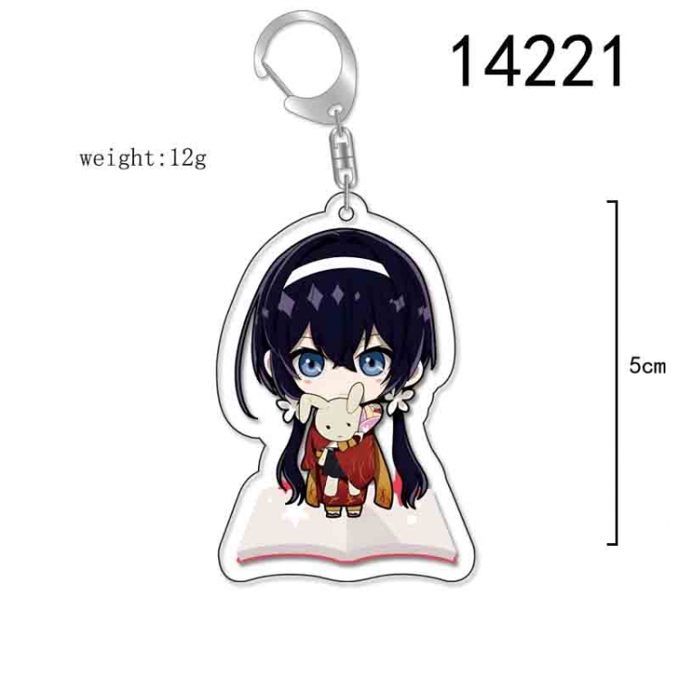 Bungo Stray Dogs Anime Acrylic Keychain Charm price for 5 pcs 14221