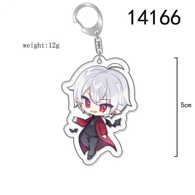 Virtual anchor Anime Acrylic Keychain Charm price for 5 pcs 14166