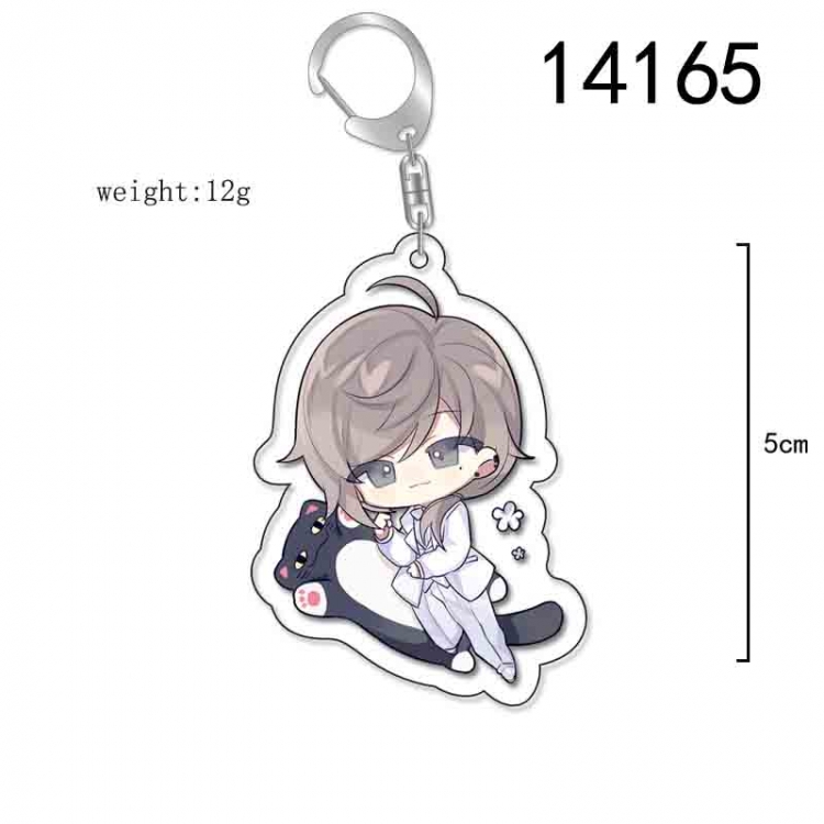 Virtual anchor Anime Acrylic Keychain Charm price for 5 pcs 14165