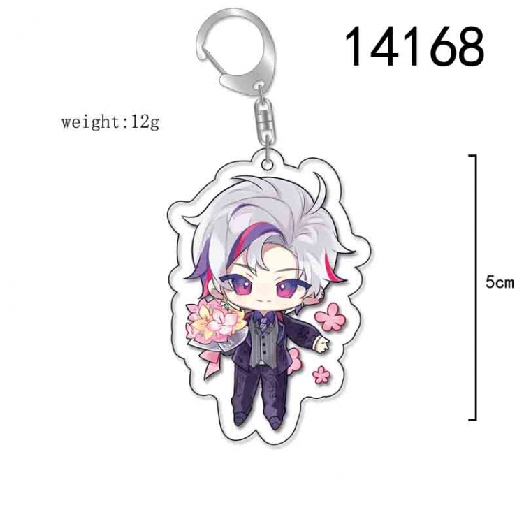 Virtual anchor Anime Acrylic Keychain Charm price for 5 pcs 14168