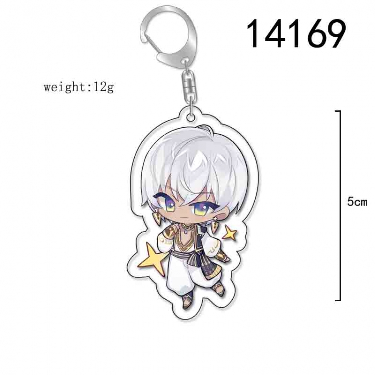 Virtual anchor Anime Acrylic Keychain Charm price for 5 pcs 14169