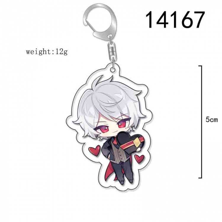 Virtual anchor Anime Acrylic Keychain Charm price for 5 pcs 14167