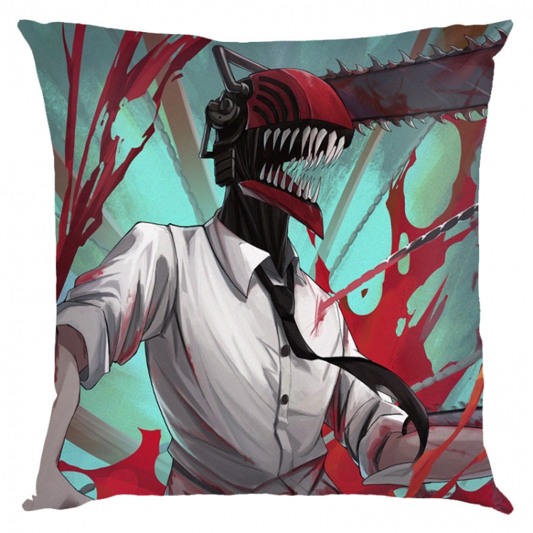 Chainsaw man Anime square full-color pillow cushion 45X45CM NO FILLING D3-103