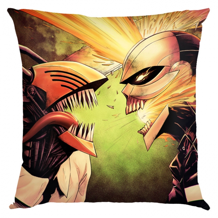 Chainsaw man Anime square full-color pillow cushion 45X45CM NO FILLING  D3-136