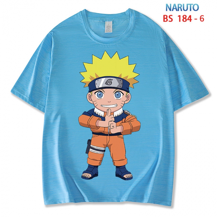 Naruto ice silk cotton loose and comfortable T-shirt from XS to 5XL BS 184 6