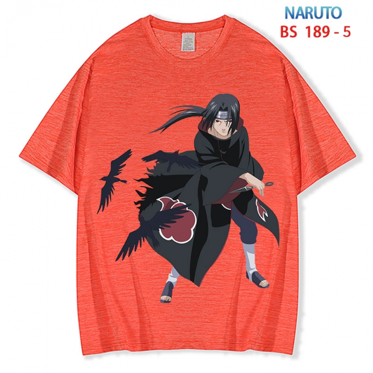 Naruto ice silk cotton loose and comfortable T-shirt from XS to 5XL  BS 189 5