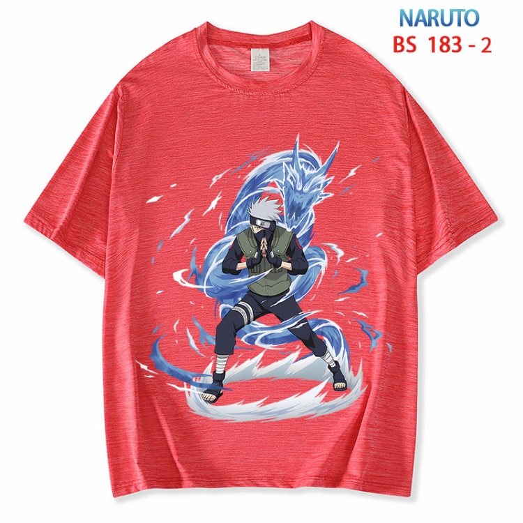 Naruto ice silk cotton loose and comfortable T-shirt from XS to 5XL  BS 183 2