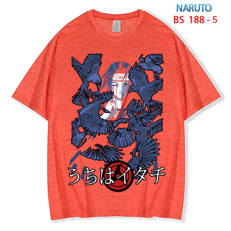 Naruto ice silk cotton loose and comfortable T-shirt from XS to 5XL  BS 188 5