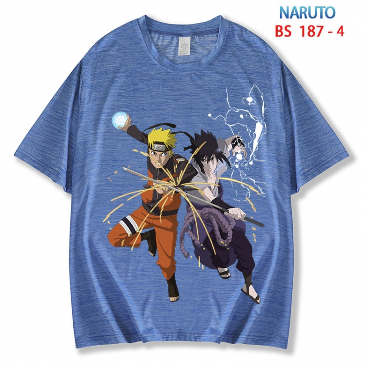 Naruto ice silk cotton loose and comfortable T-shirt from XS to 5XL BS 187 4