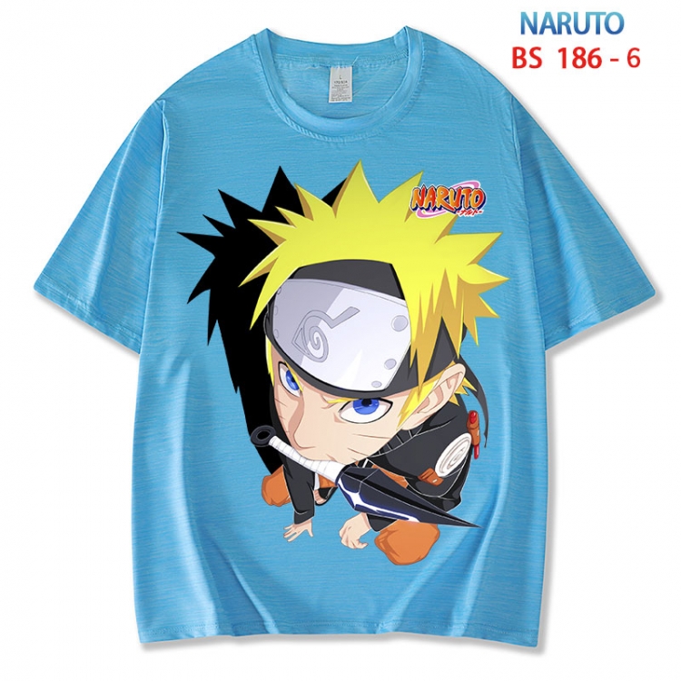 Naruto ice silk cotton loose and comfortable T-shirt from XS to 5XL BS 186 6