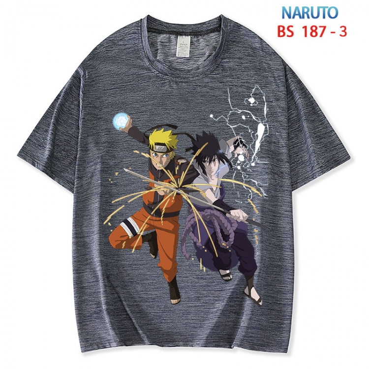 Naruto ice silk cotton loose and comfortable T-shirt from XS to 5XL BS 187 3