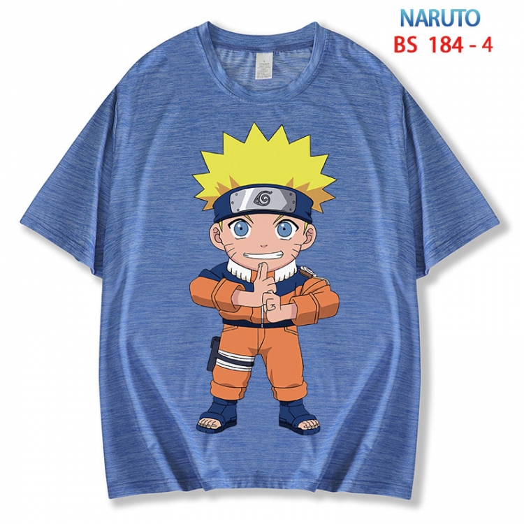 Naruto ice silk cotton loose and comfortable T-shirt from XS to 5XL BS 184 4
