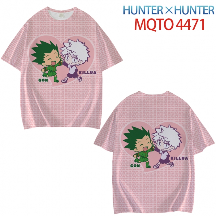 HunterXHunter Full color printed short sleeve T-shirt from XXS to 4XL MQTO-4471-3