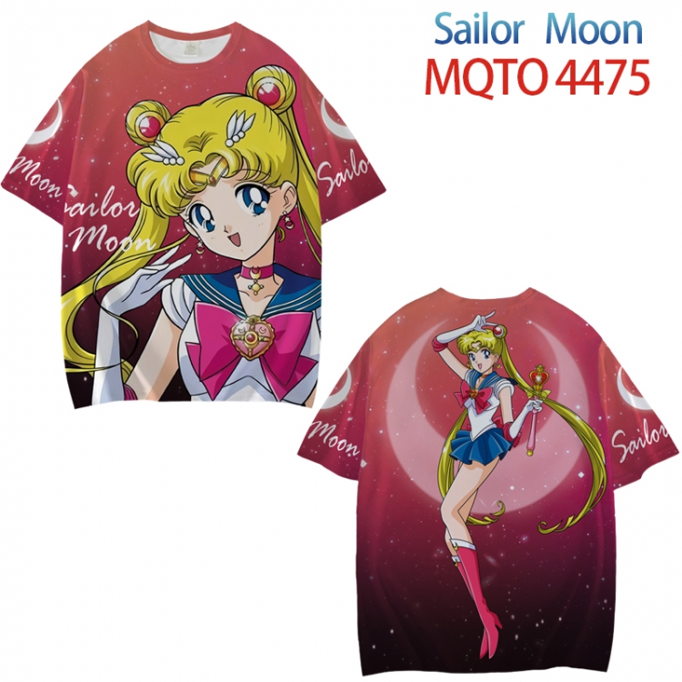 sailormoon Full color printed short sleeve T-shirt from XXS to 4XL MQTO-4475-3