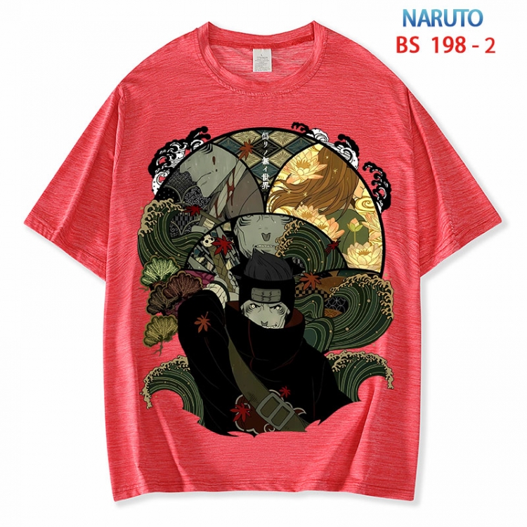Naruto ice silk cotton loose and comfortable T-shirt from XS to 5XL  BS 198 2