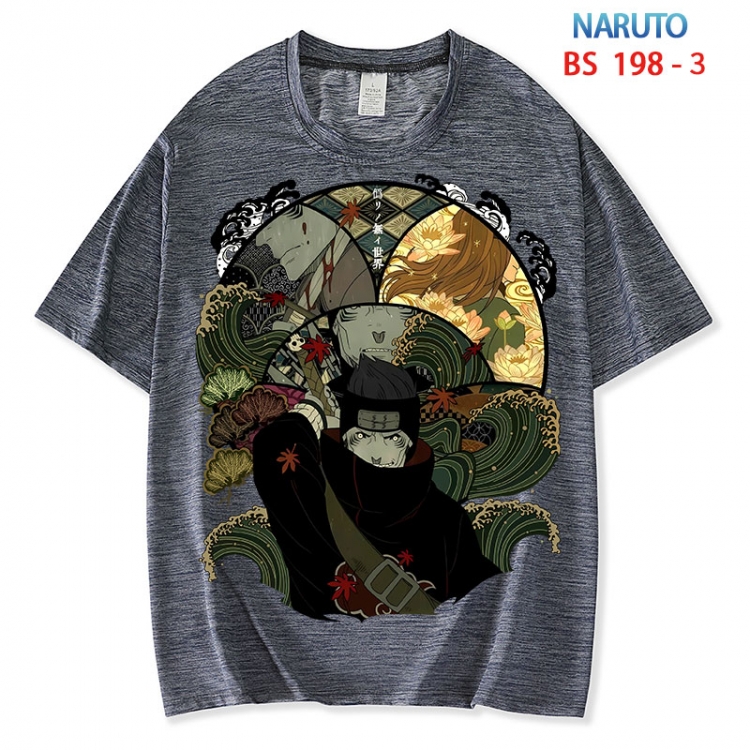 Naruto ice silk cotton loose and comfortable T-shirt from XS to 5XL BS 198 3