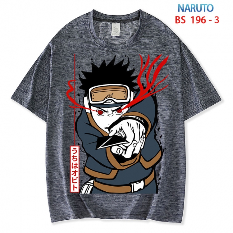 Naruto ice silk cotton loose and comfortable T-shirt from XS to 5XL BS 196 3