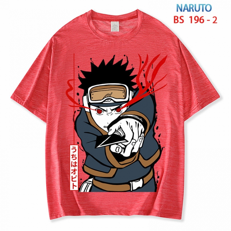 Naruto ice silk cotton loose and comfortable T-shirt from XS to 5XL  BS 196 2