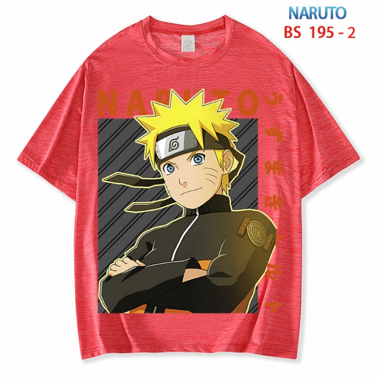 Naruto ice silk cotton loose and comfortable T-shirt from XS to 5XL BS 195 2