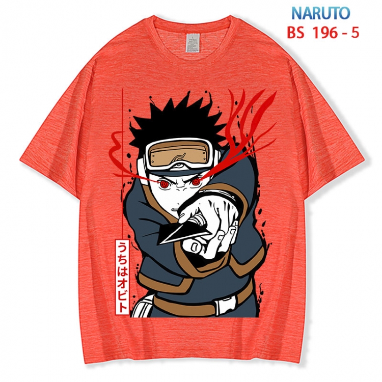 Naruto ice silk cotton loose and comfortable T-shirt from XS to 5XL BS 196 5