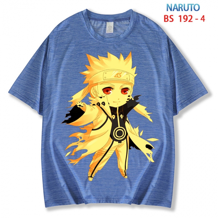 Naruto ice silk cotton loose and comfortable T-shirt from XS to 5XL BS 192 4