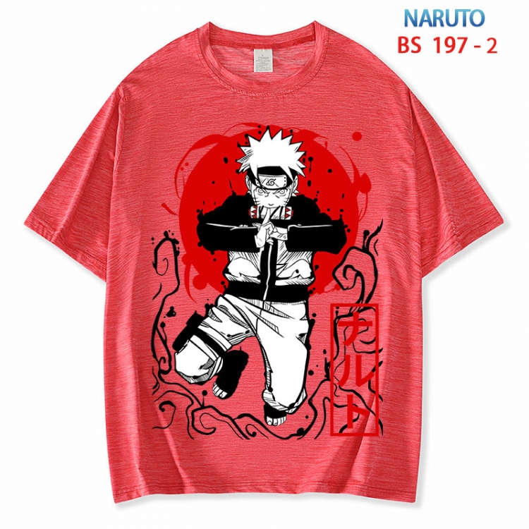 Naruto ice silk cotton loose and comfortable T-shirt from XS to 5XL BS 197 2