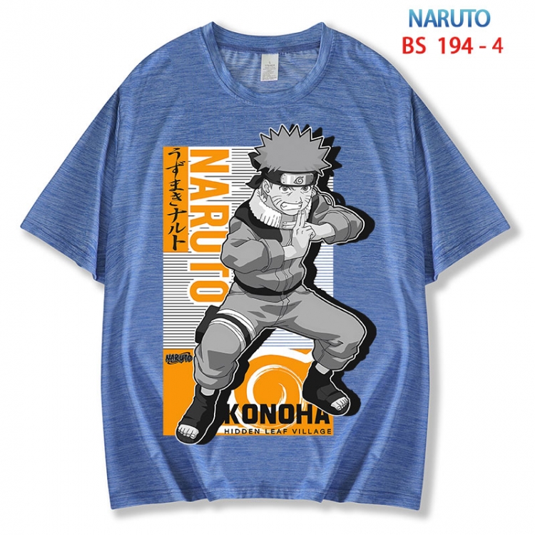 Naruto ice silk cotton loose and comfortable T-shirt from XS to 5XL BS 194 4