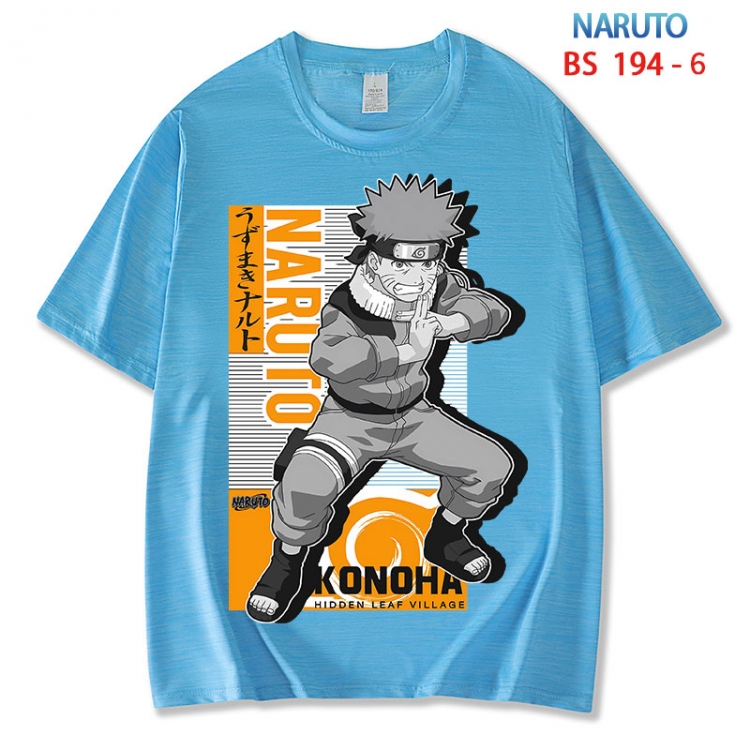 Naruto ice silk cotton loose and comfortable T-shirt from XS to 5XL BS 194 6
