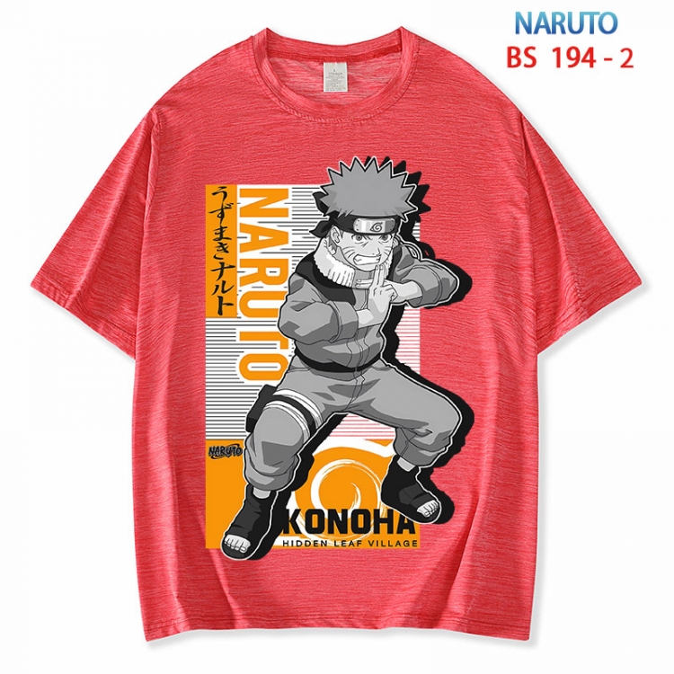 Naruto ice silk cotton loose and comfortable T-shirt from XS to 5XL BS 194 2