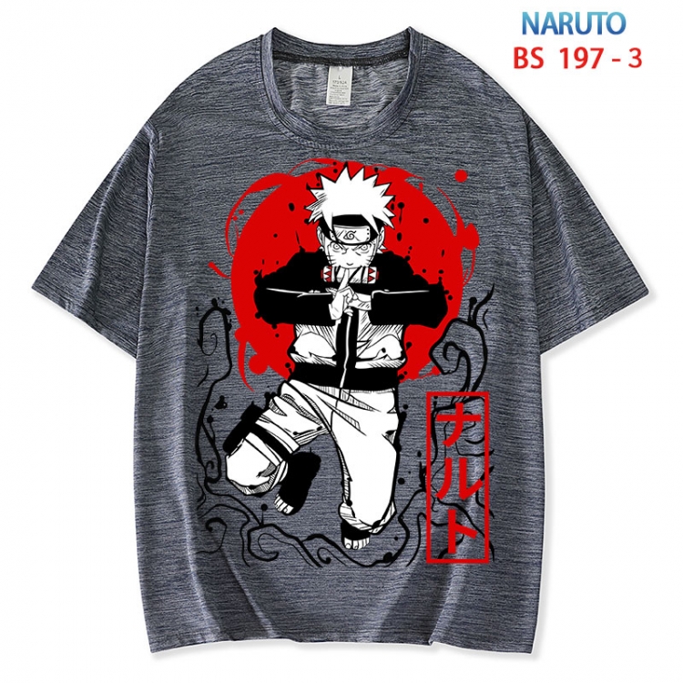 Naruto ice silk cotton loose and comfortable T-shirt from XS to 5XL BS 197 3