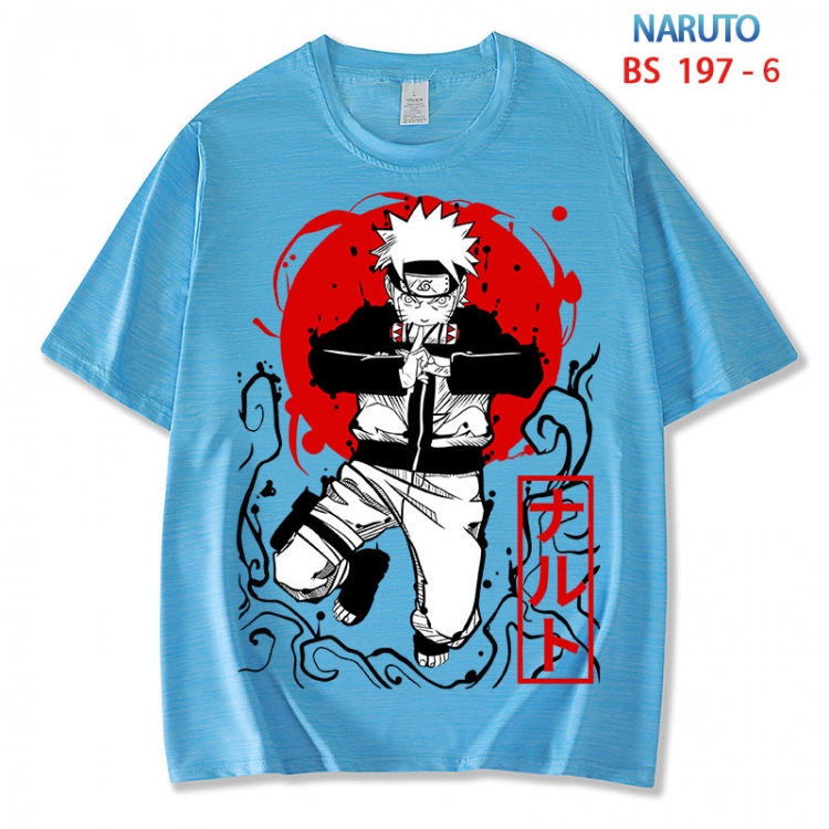 Naruto ice silk cotton loose and comfortable T-shirt from XS to 5XL  BS 197 6